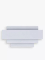 John Lewis Mezze Metal Wall Light, White - thumbnail 3