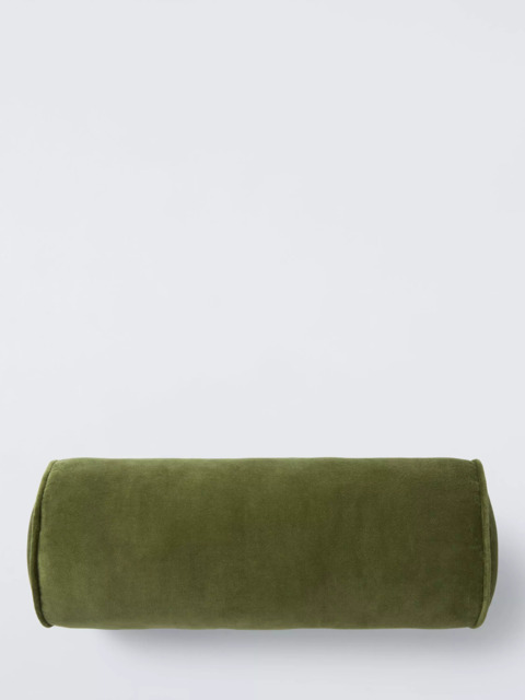 John Lewis Cotton Velvet Bolster Cushion