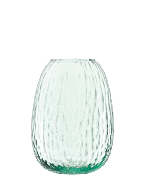 LSA International Canopy Seed Recycled Glass Vase, H19cm, Clear - image 1