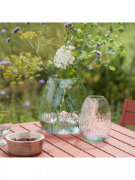 LSA International Canopy Seed Recycled Glass Vase, H19cm, Clear - thumbnail 3