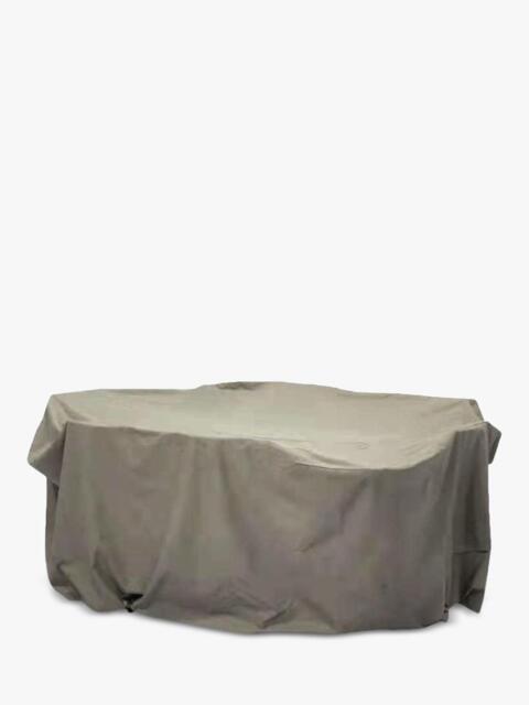 Bramblecrest Aluminium 6-Seater Rectangular Dining Set Garden Furniture Cover, 166 x 95cm - image 1