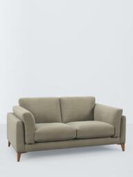 John Lewis Jura Large 3 Seater Sofa, Dark Leg, Aston Green - thumbnail 1