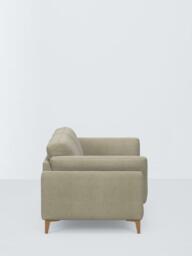 John Lewis Jura Large 3 Seater Sofa, Dark Leg, Aston Green - thumbnail 2