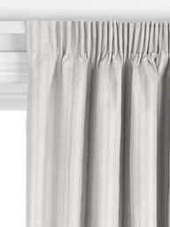 John Lewis Diderot Stripe Made to Measure Curtains or Roman Blind, Greige - thumbnail 3