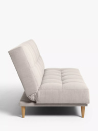 John Lewis Linear Medium 2 Seater Sofa Bed, Light Leg - thumbnail 4