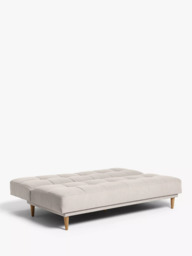 John Lewis Linear Medium 2 Seater Sofa Bed, Light Leg - thumbnail 5