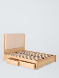 John Lewis Rest 4 Drawer Bed Frame, Double, Natural Wood - thumbnail 6