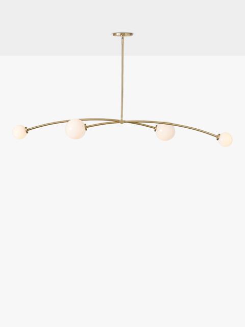 West Elm Holling 4 Arm Ceiling Light, Metallic Bronze - image 1