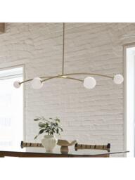 West Elm Holling 4 Arm Ceiling Light, Metallic Bronze - thumbnail 4