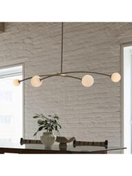 West Elm Holling 4 Arm Ceiling Light, Metallic Bronze - thumbnail 3