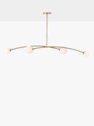 West Elm Holling 4 Arm Ceiling Light, Metallic Bronze