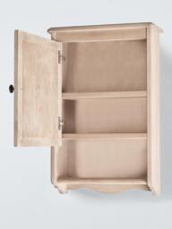 John Lewis Heritage Mirrored Bathroom Cabinet, White Wash - thumbnail 3