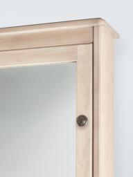 John Lewis Heritage Mirrored Bathroom Cabinet, White Wash - thumbnail 4