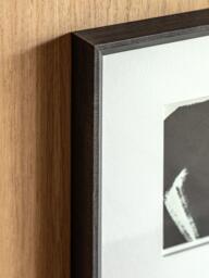 John Lewis Scandi Abstract Framed Print & Mount, Set of 6, 31 x 31cm, Black/White - thumbnail 4