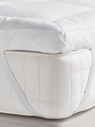 Bedfolk Duck Feather & Down Mattress Topper - thumbnail 4