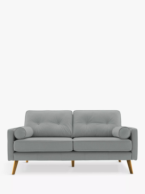 G Plan Vintage The Sixty Five Medium 2 Seater Leather Sofa - image 1