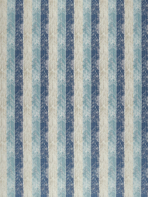 Harlequin Walchia Made to Measure Curtains or Roman Blind, Indigo/Sky/Shell - image 1