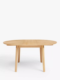 John Lewis Notch Round 4-6 Seater Extending Dining Table - thumbnail 5