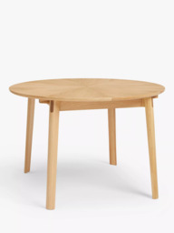 John Lewis Notch Round 4-6 Seater Extending Dining Table - thumbnail 3