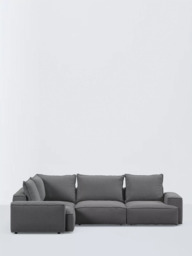 John Lewis Border 5 Seater LHF Corner End Sofa - thumbnail 3