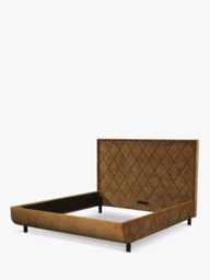 TEMPUR® Arc™ Static Disc Quilted Upholstered Bed Frame, Super King Size - thumbnail 1