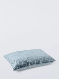 John Lewis Irregular Blocks Velvet Cushion - thumbnail 2