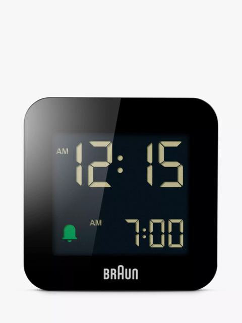 Braun BC08 Digital Travel Alarm Clock - image 1