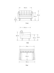 Swyft Model 10 Loveseat - thumbnail 2