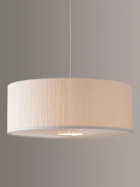 John Lewis Libby Easy-to-Fit Ceiling Shade, Natural - image 1
