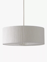John Lewis Libby Easy-to-Fit Ceiling Shade, Natural - thumbnail 3