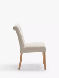 John Lewis Margo Button Back Dining Chair, FSC-Certified (Beech Wood), Brushed Tweed. Set of 2 - thumbnail 3