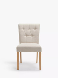John Lewis Margo Button Back Dining Chair, FSC-Certified (Beech Wood), Brushed Tweed. Set of 2 - thumbnail 2