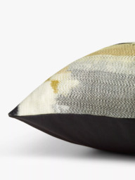 Harlequin Perspective Cushion, Gold - thumbnail 3