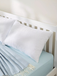 John Lewis Synthetic Clusterfibre Standard Pillow, Firm - thumbnail 1