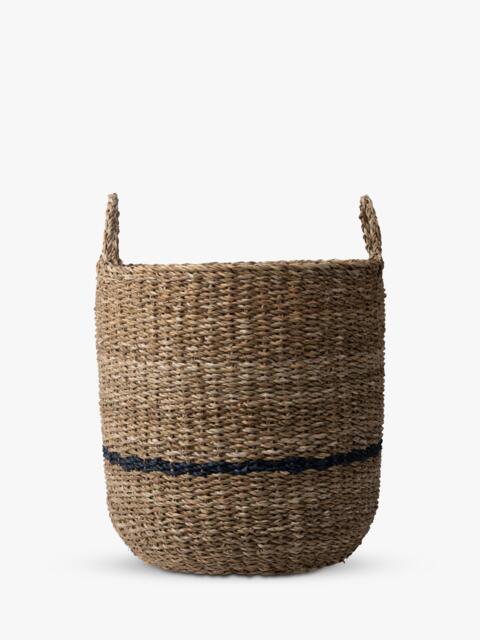 Neptune Redford Large Round Woven Seagrass Basket, Natural - image 1