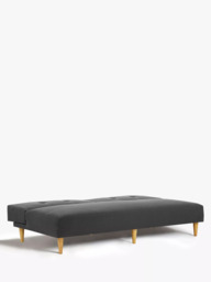 John Lewis Clapton Fixed Back Small Sofa Bed, Light Leg - thumbnail 5