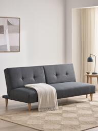 John Lewis Clapton Fixed Back Small Sofa Bed, Light Leg - thumbnail 2