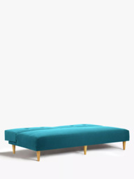 John Lewis Clapton Fixed Back Small Sofa Bed, Light Leg - thumbnail 5