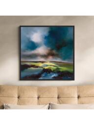 John Lewis Alison Johnson 'Roam Free' Framed Canvas Print, 106 x 106cm, Multi - thumbnail 2