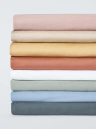 John Lewis Washed Organic Cotton Fitted Sheet - thumbnail 4