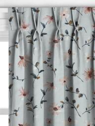 John Lewis Isabelle Made to Measure Curtains or Roman Blind, Ice Blue - thumbnail 4