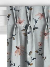 John Lewis Isabelle Made to Measure Curtains or Roman Blind, Ice Blue - thumbnail 5