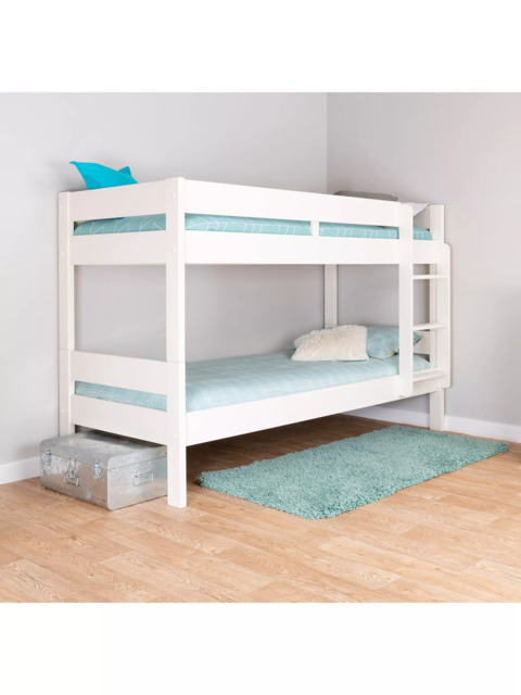 Stompa Compact Detachable Bunk Bed, Single, White - image 1