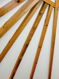 Breeze House Mara Classic Cape Reed Thatch Roof Circular Gazebo, FSC-Certified (Scandinavian Redwood) - thumbnail 5