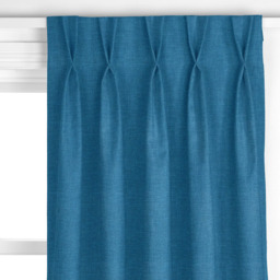 John Lewis Cotton Blend Made to Measure Curtains or Roman Blind, Fjord - thumbnail 4