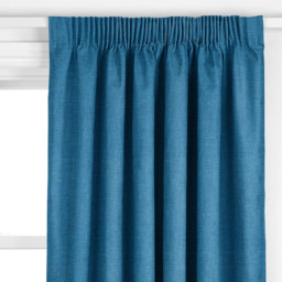 John Lewis Cotton Blend Made to Measure Curtains or Roman Blind, Fjord - thumbnail 2