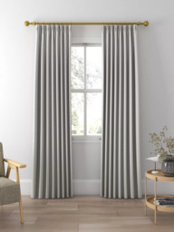 Prestigious Textiles Fraser Made to Measure Curtains or Roman Blind, Sterling - thumbnail 3