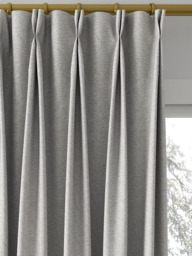 Prestigious Textiles Fraser Made to Measure Curtains or Roman Blind, Sterling - thumbnail 4