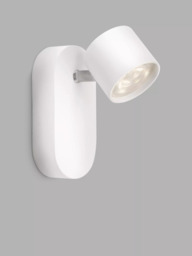 Philips Star LED Single Spotlight Wall Light, White - thumbnail 3