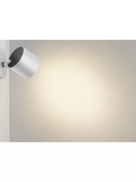 Philips Star LED Single Spotlight Wall Light, White - thumbnail 4